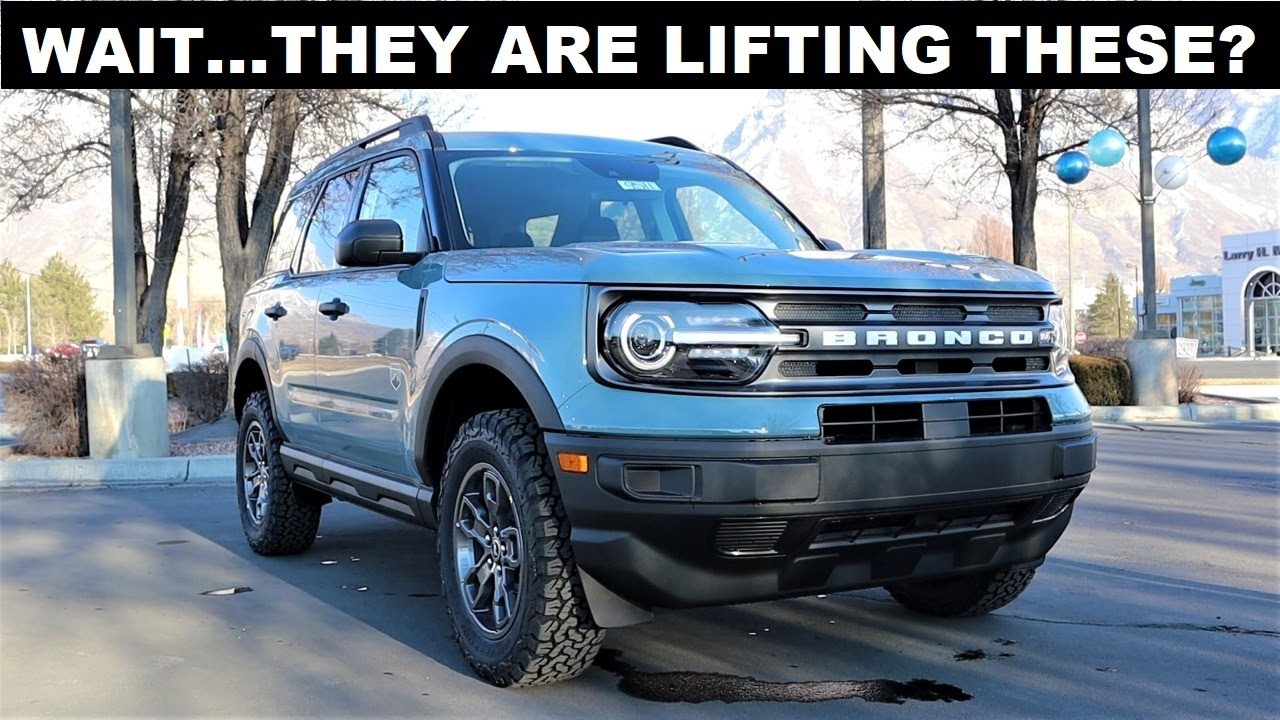 Lifted Ford Bronco Sport - Everything Bronco Aftermarket